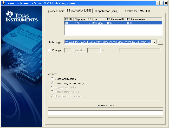 ccs serial bootloader